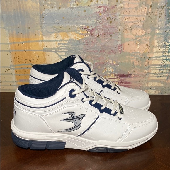 GDEFY Gravity Defyer Comfort Fit Shoes White Mens 14 NWOT - Picture 1 of 7